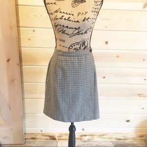 Vintage Schoolgirl Skirt Plaid Michelle New York